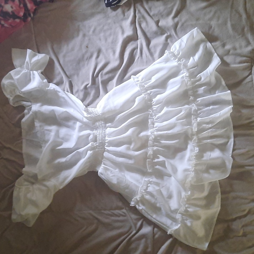 White dress